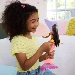 BARBIE Muñecas*- Sirena Flores Mágicas - Morena