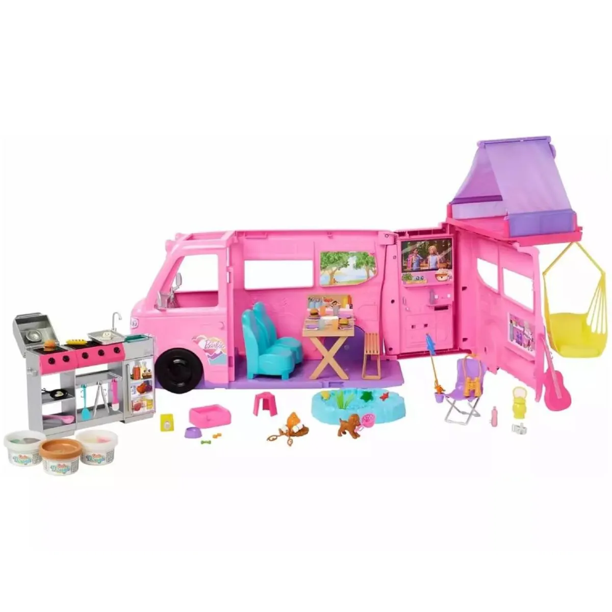 BARBIE Muñecas*- Súper Caravana Dream Camper