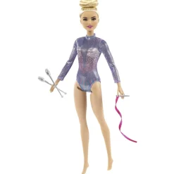 MATTEL Muñecas*Barbie - Tu Puedes Ser Gimnasta Ritmica ㅤ
