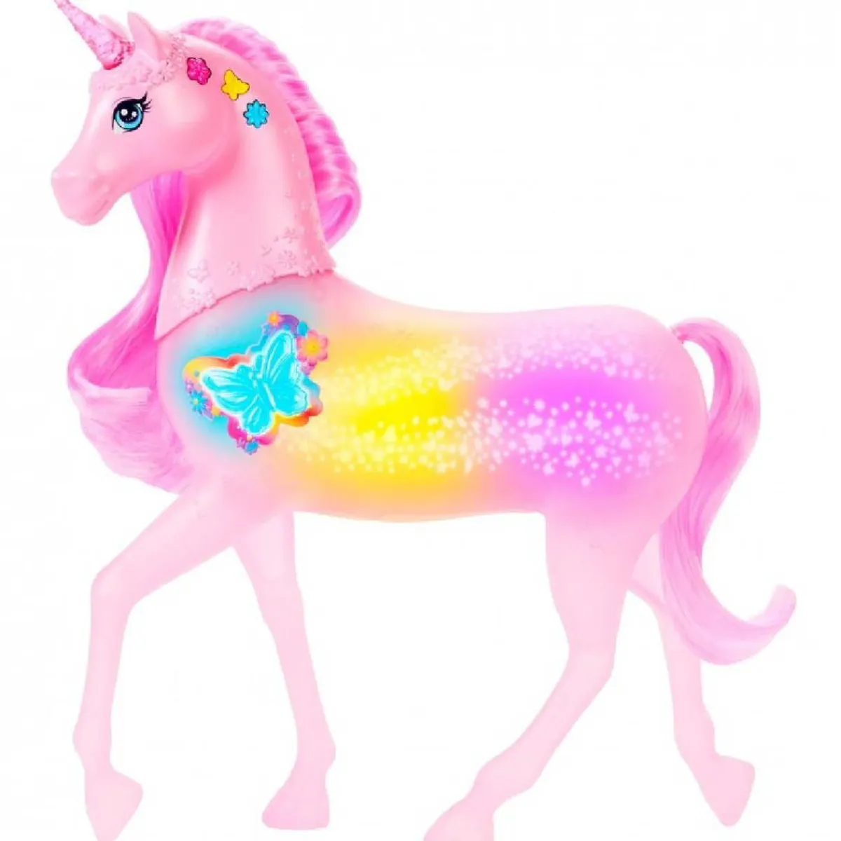 BARBIE Muñecas*- Unicornio con luces y sonidos
