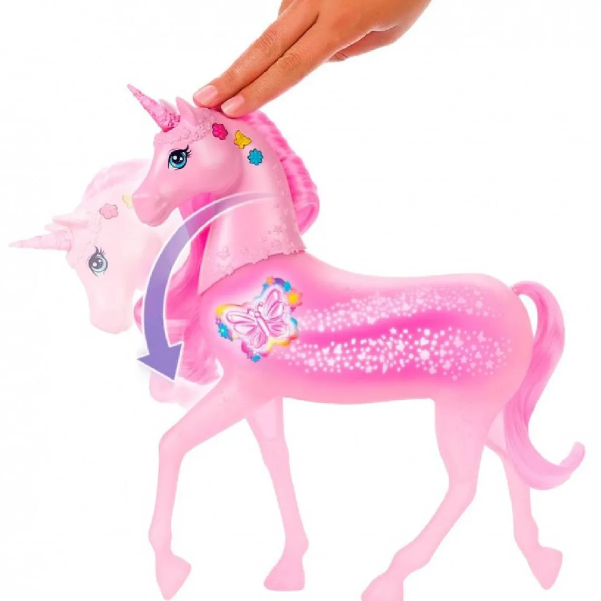 BARBIE Muñecas*- Unicornio con luces y sonidos