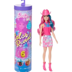 MATTEL Muñecas*Barbie Color Reveal - Estrella de la disco