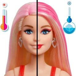 BARBIE Muñecas*Party Unboxed GRWM Rojo