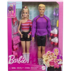 MATTEL Muñecas*Barbie Y Ken patinadores con accesorios