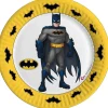 BATMAN Artículos De Fiesta Y Regalos*- 8 platos de cartón