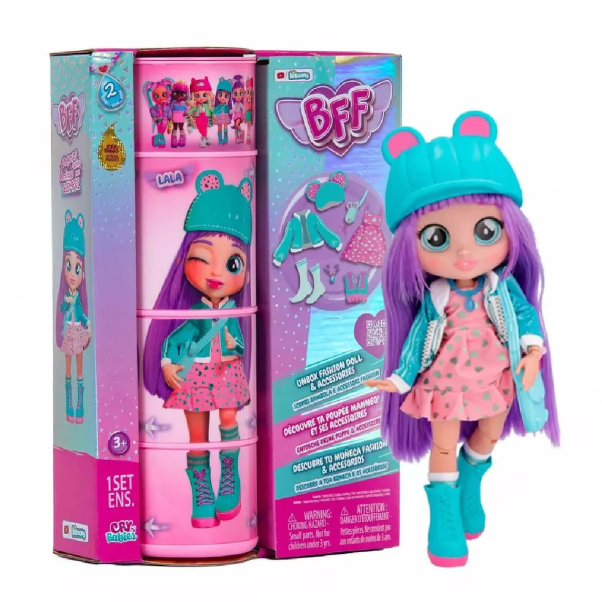 IMC Muñecas*Bebés Llorones - Lala - Muñeca BFF