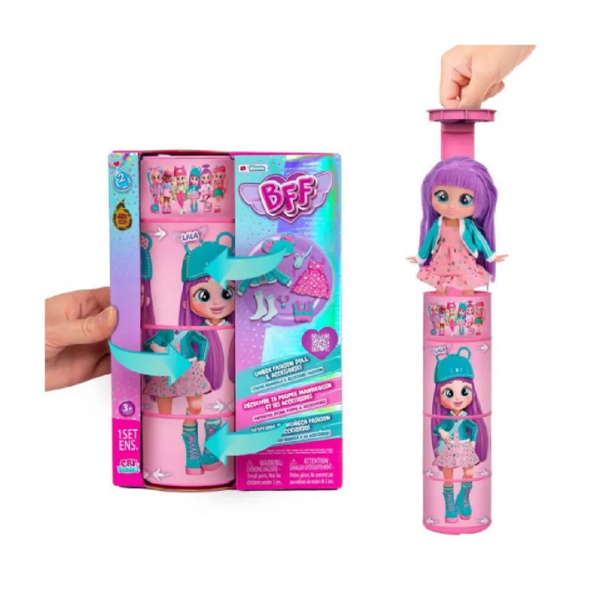 IMC Muñecas*Bebés Llorones - Lala - Muñeca BFF