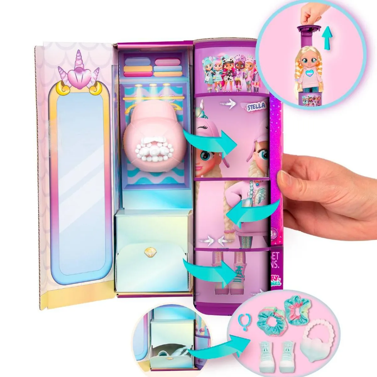 BFF BEBES LLORONES Muñecas*Bebés Llorones - Stella - Muñeca BFF