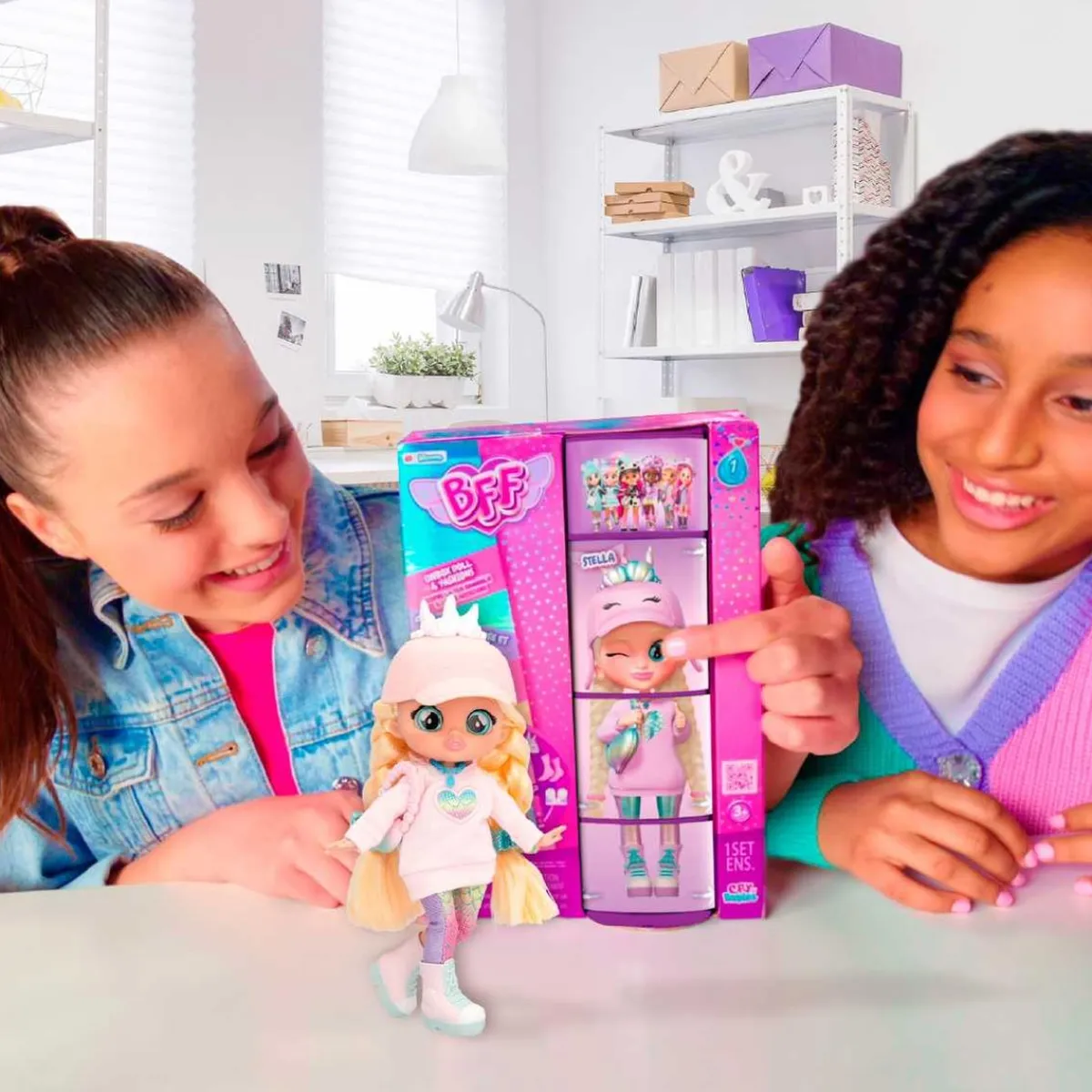 BFF BEBES LLORONES Muñecas*Bebés Llorones - Stella - Muñeca BFF