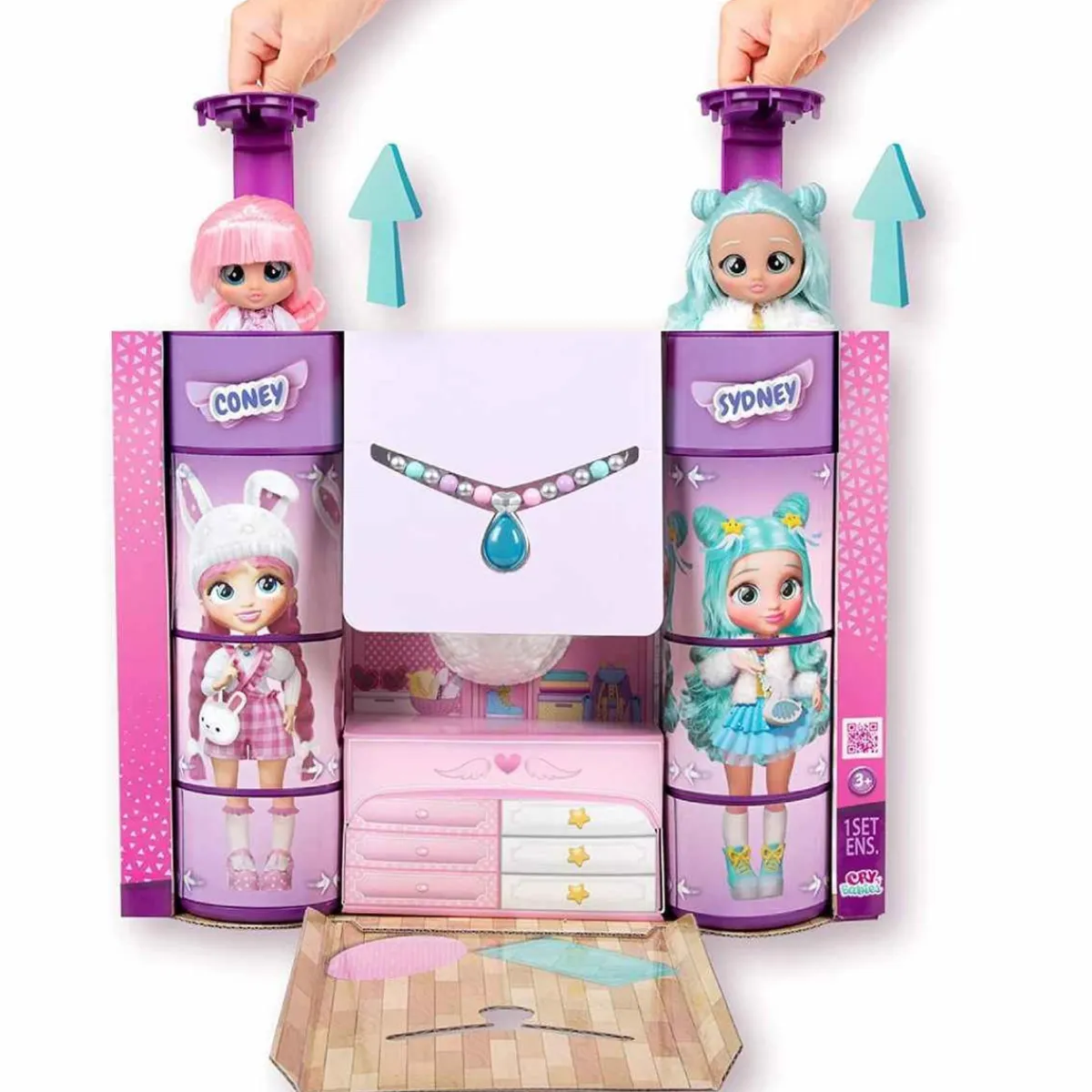 IMC Muñecas*Bebés Llorones BFF - Coney y Sydney