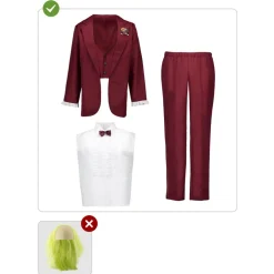 Funidelia Disfraces|Halloween*Beetlejuice traje hombre L