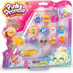 BIZAK Coleccionables Y Mini Mundos*- Blíster promesa rosa, pack de 12 gemas para coleccionar, incluye joyas, pulsera y anillo, y una preciosa gema oculta rara para continuar tu colección (Varios modelos) ㅤ