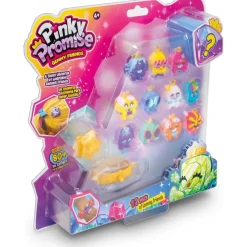 BIZAK Coleccionables Y Mini Mundos*- Blíster promesa rosa, pack de 12 gemas para coleccionar, incluye joyas, pulsera y anillo, y una preciosa gema oculta rara para continuar tu colección (Varios modelos) ㅤ