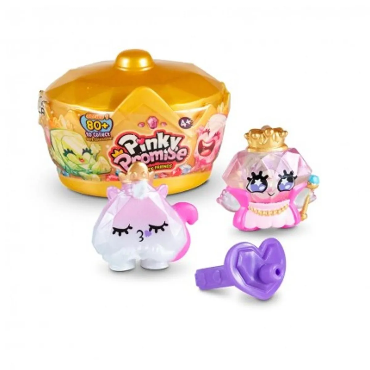 BIZAK Coleccionables Y Mini Mundos*- Corona mágica de sorpresas Pinky Promise (Varios modelos) ㅤ