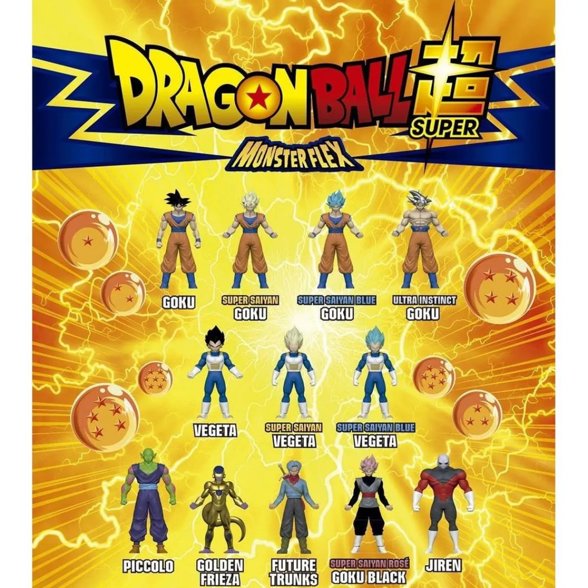 BIZAK Figuras De Acción*- DragonBallZ - Figura Estirable Monstruo (Varios modelos) ㅤ