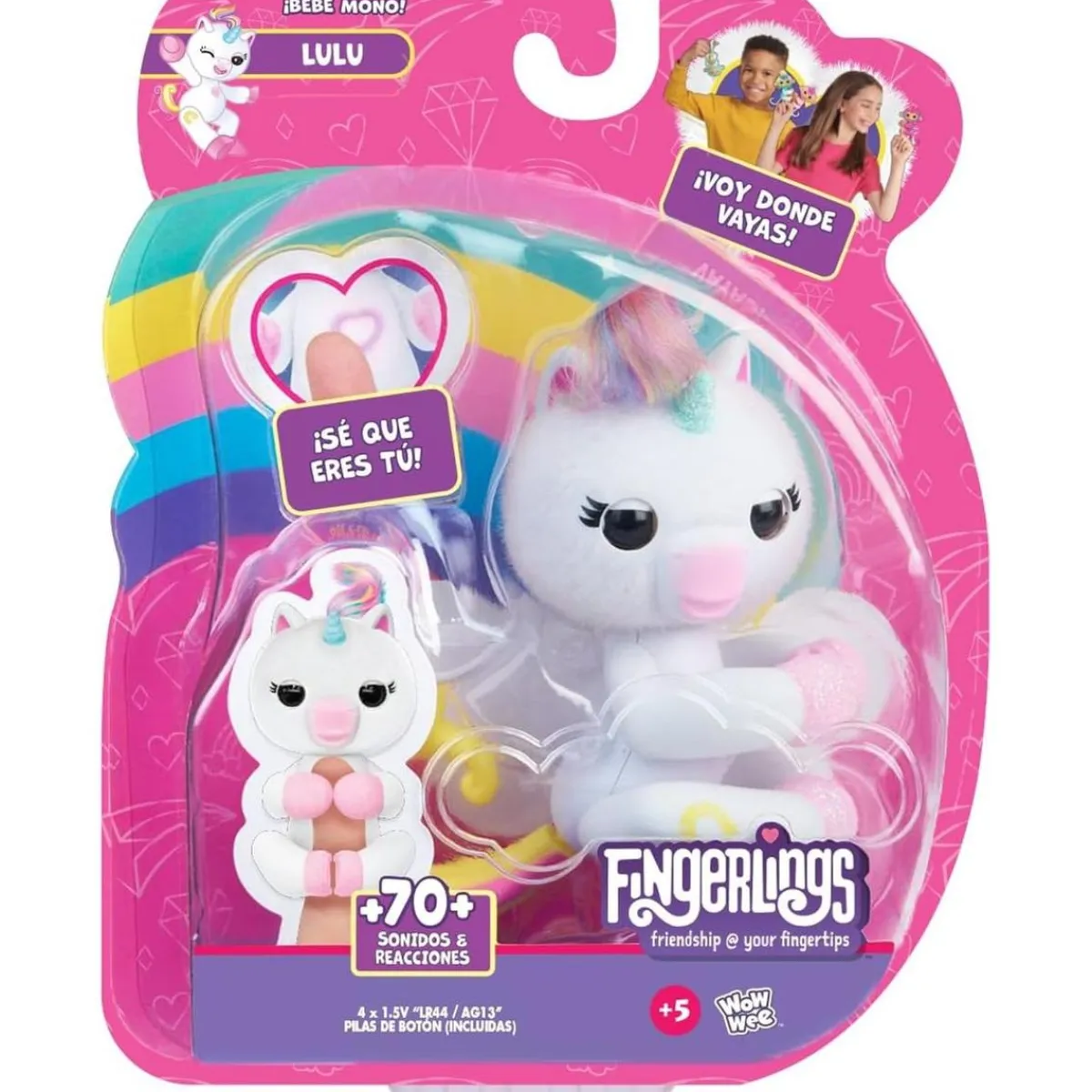 BIZAK Figuras De Acción*- Fingerlings Unicornio ㅤ