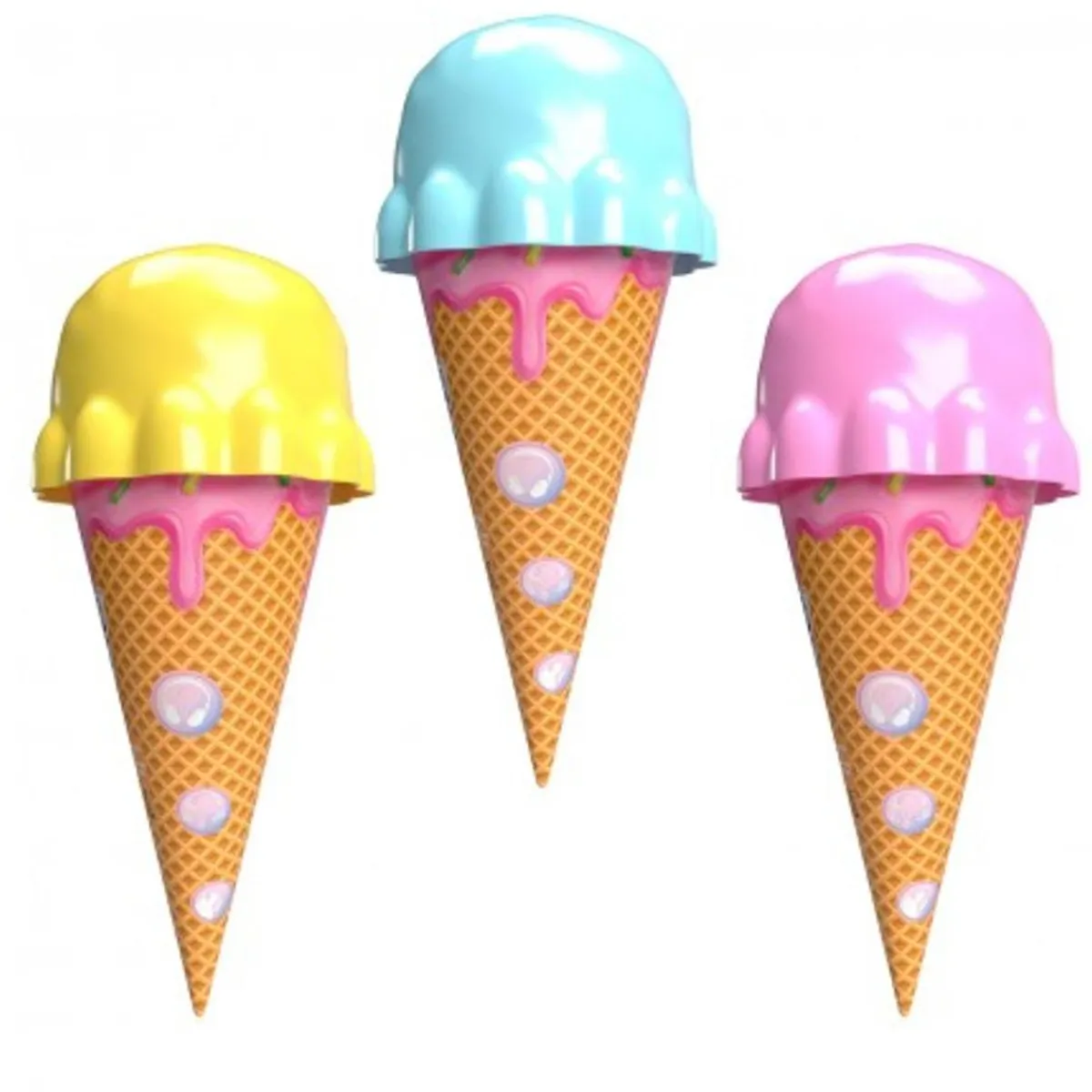 BIZAK Coleccionables Y Mini Mundos*- Helado sorpresa de unicornios con slime y tatuajes (Varios modelos) ㅤ