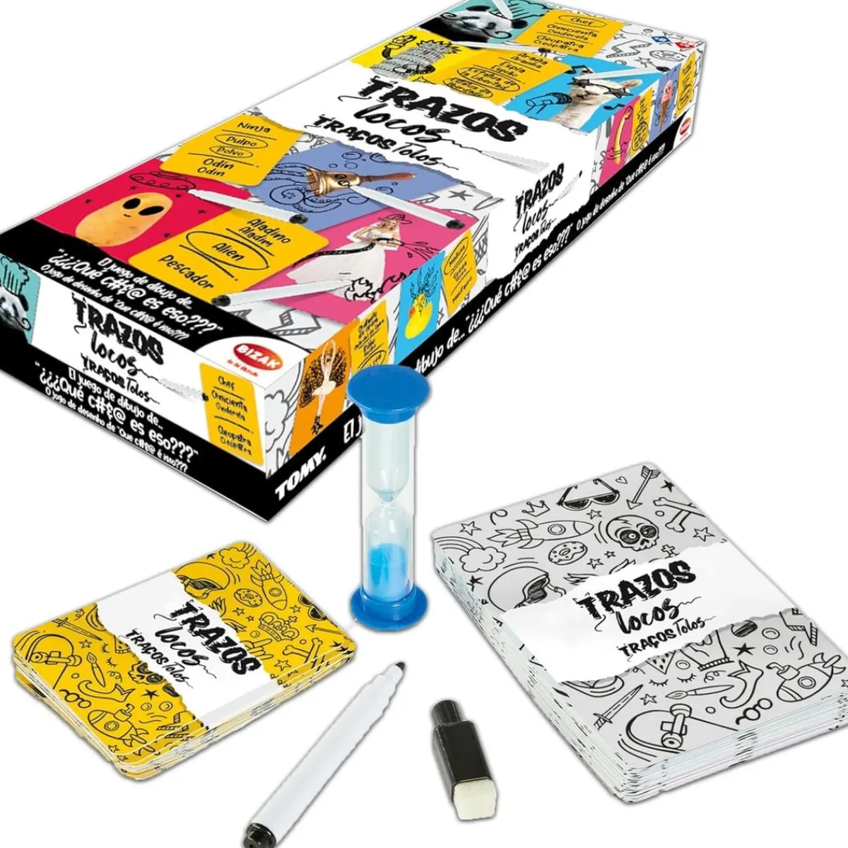 BIZAK Juegos Y Puzzles*- Juego Trazos Locos ㅤ