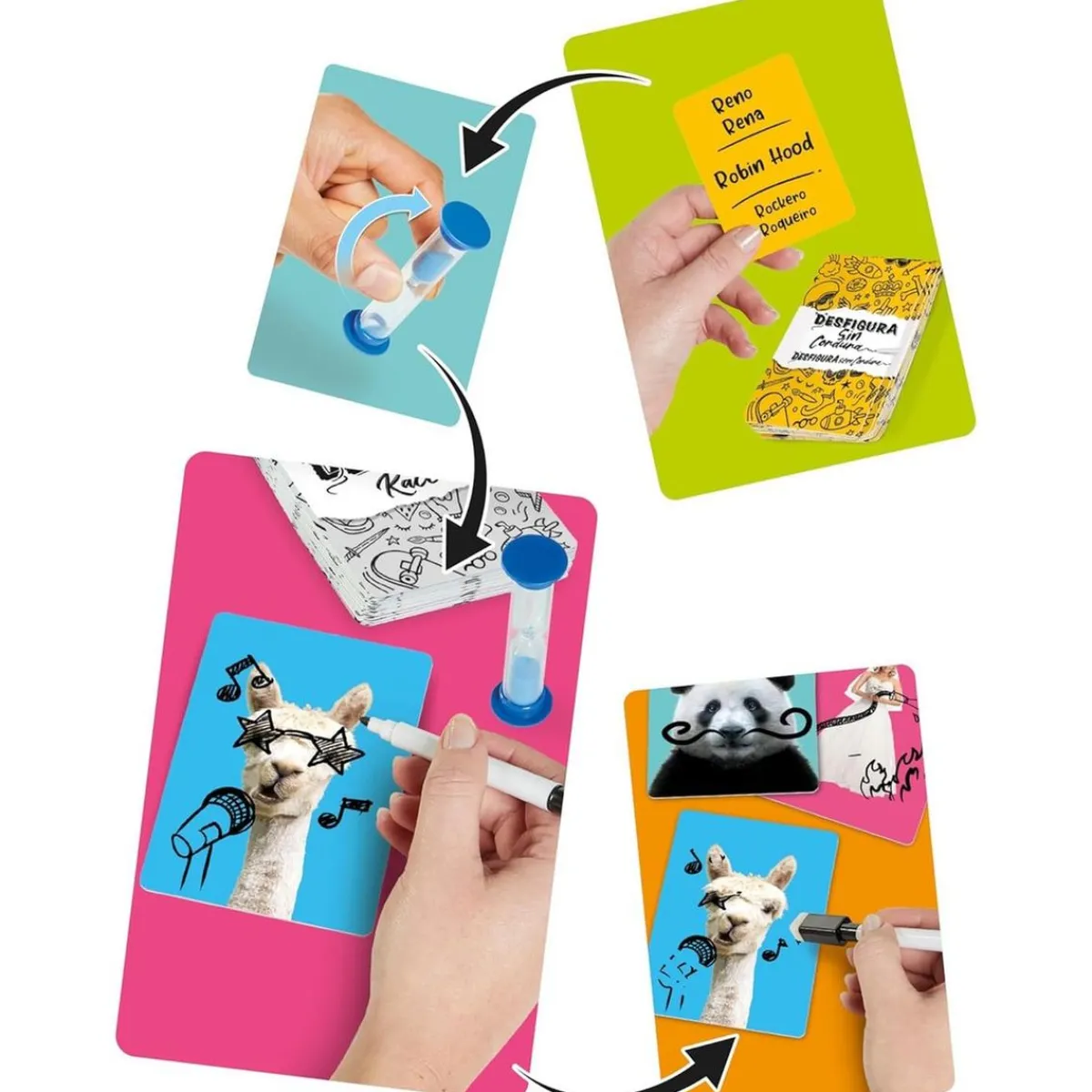 BIZAK Juegos Y Puzzles*- Juego Trazos Locos ㅤ