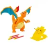 BIZAK Figuras De Acción*- Pokemon - Set electrónico Charizard vs Pikachu con luces, sonidos y movimientos únicos ㅤ