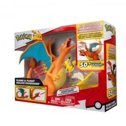 BIZAK Figuras De Acción*- Pokemon - Set electrónico Charizard vs Pikachu con luces, sonidos y movimientos únicos ㅤ