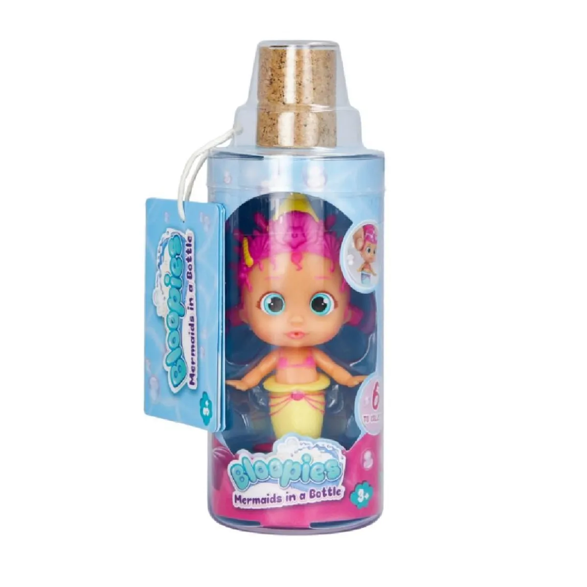 IMC Coleccionables Y Mini Mundos*Bloopies - Muñeca Sirena Mágica en Botella (Varios modelos) ㅤ