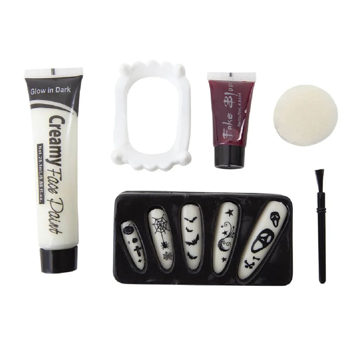 RUBIE'S Disfraces|Halloween*Blíster Vampiro Brilla en la Oscuridad