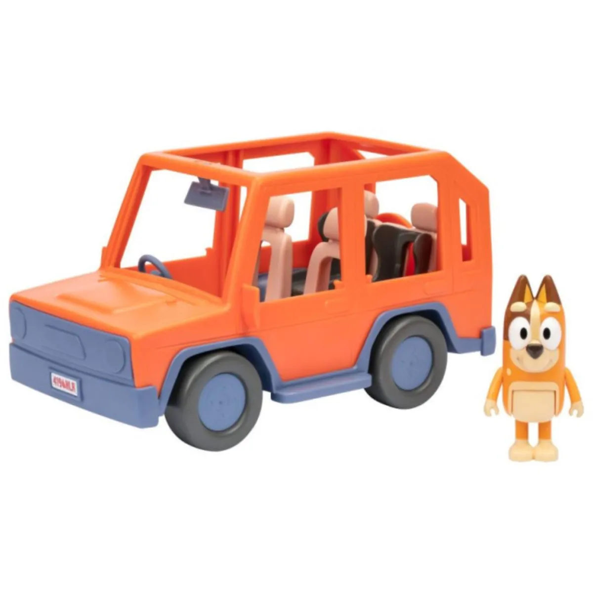 BLUEY Coleccionables Y Mini Mundos*- Coche 4×4 de la familia Heeler