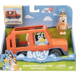 BLUEY Coleccionables Y Mini Mundos*- Coche 4×4 de la familia Heeler