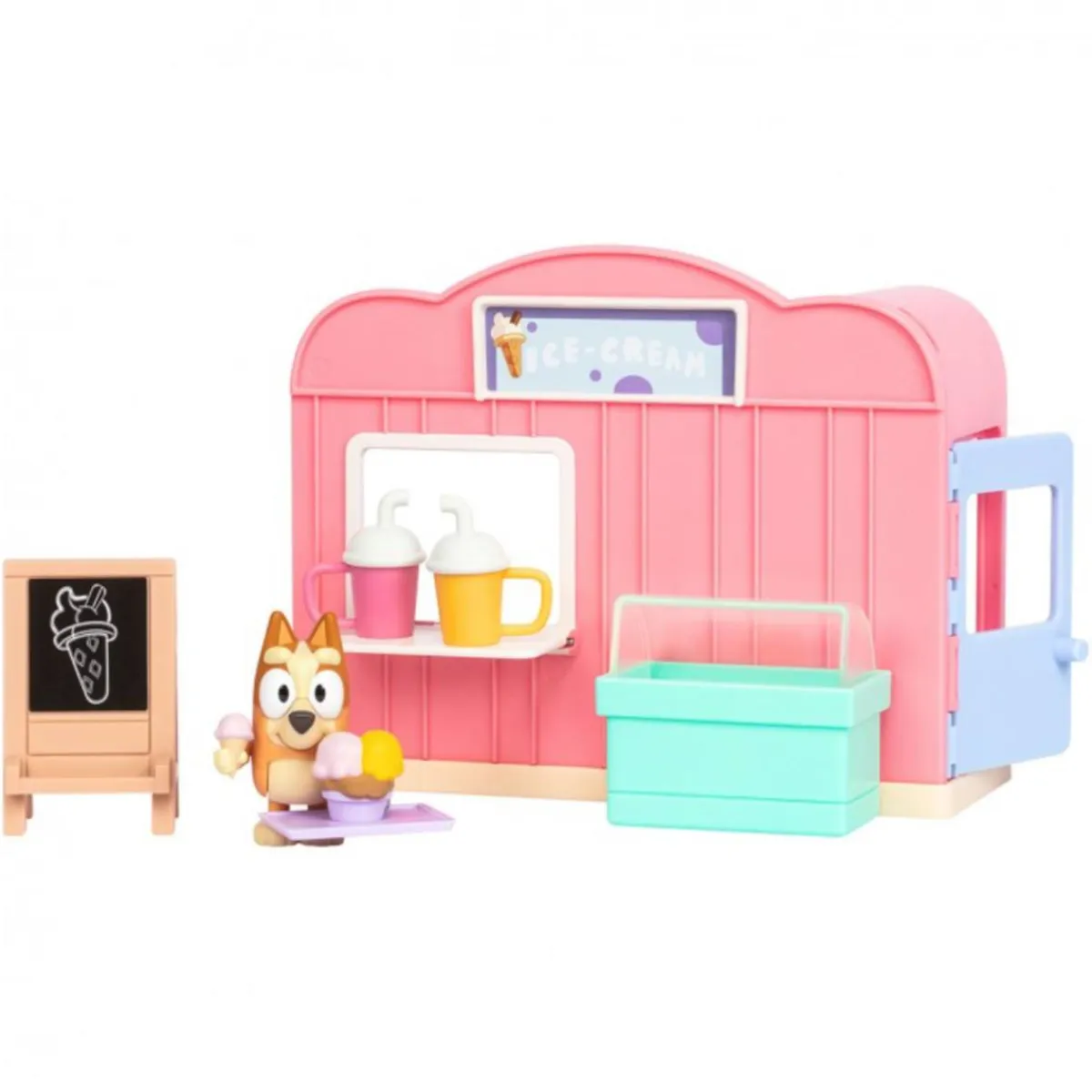 BLUEY Coleccionables Y Mini Mundos*- Mini playset Heladería