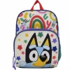 C Y P BRANDS Material Escolar*Bluey - Mochila 30cm con bolsillo frontal - Colección Rainbow