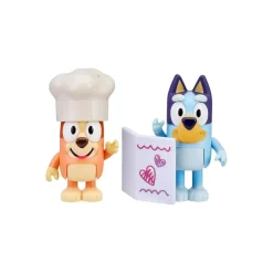 FAMOSA Coleccionables Y Mini Mundos*Bluey - Pack 2 figuras