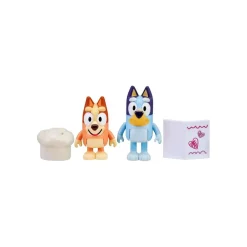 FAMOSA Coleccionables Y Mini Mundos*Bluey - Pack 2 figuras