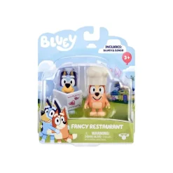 FAMOSA Coleccionables Y Mini Mundos*Bluey - Pack 2 figuras