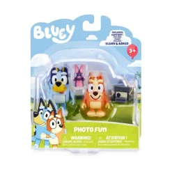 FAMOSA Coleccionables Y Mini Mundos*Bluey - Pack 2 figuras