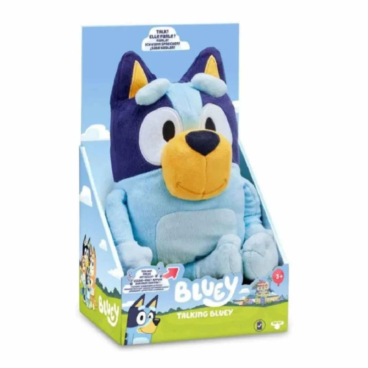 FAMOSA Coleccionables Y Mini Mundos*Bluey - Peluche parlanchín
