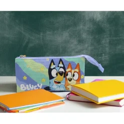 CLASSICS REVOLUTION, S.L. Material Escolar*Bluey - Portatodo triple Light Waves