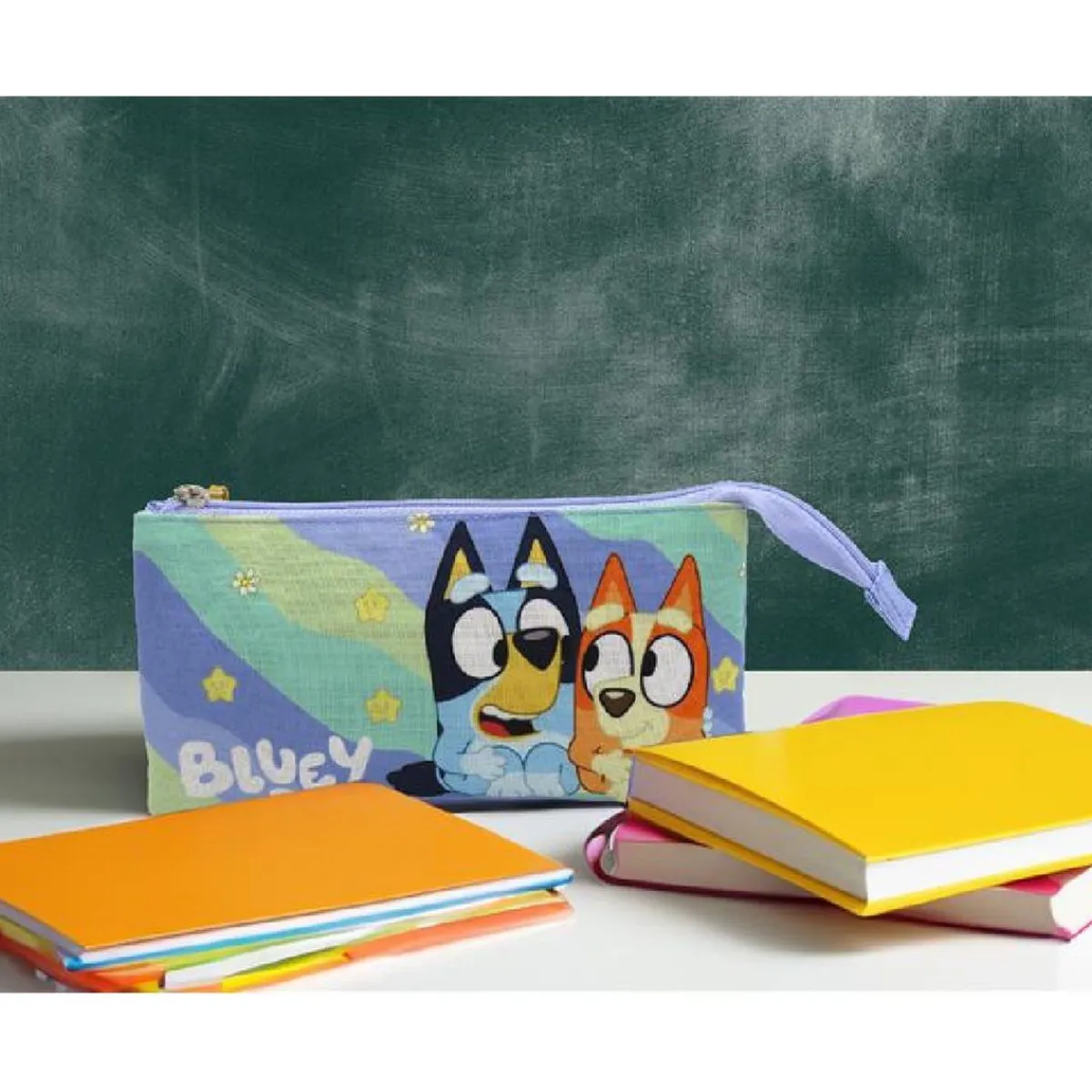 CLASSICS REVOLUTION, S.L. Material Escolar*Bluey - Portatodo triple Light Waves