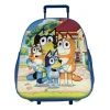 BLUEY Material Escolar*- Trolley preescolar 32 cm 3D