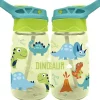 CLASSICS REVOLUTION, S.L. Material Escolar*Botella cantimplora infantil de tritan 500ml con diseño de dinosaurio