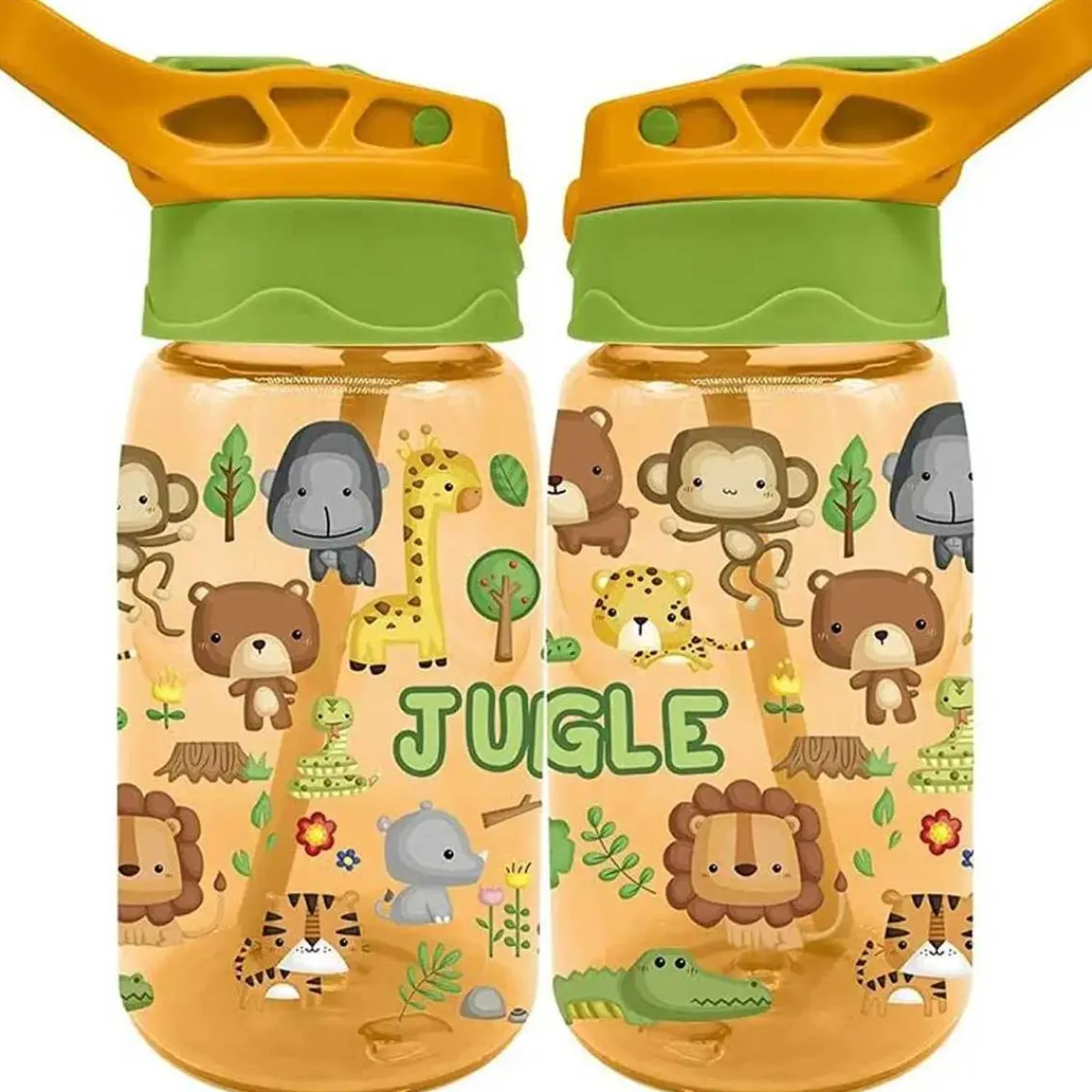 CLASSICS REVOLUTION, S.L. Material Escolar*Botella cantimplora tritan 500ml con diseño de animales