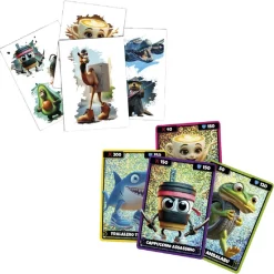 BRAINBOX Juegos Y Puzzles|Friki Zone*Brainrot - Sobre Cartas Holográficas + Tattoos