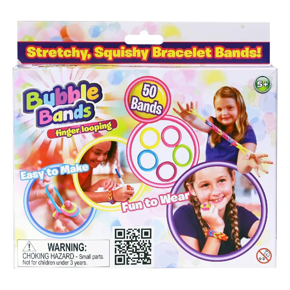LAS OFERTAS DE LA TELE Coleccionables Y Mini Mundos*Bubble Bands - 50 Bandas elásticas para pulseras