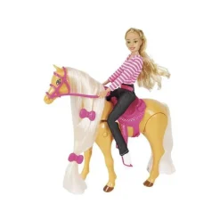 Qweenie Fashion Muñecas*Caballo motorizado y su muñeca jinete