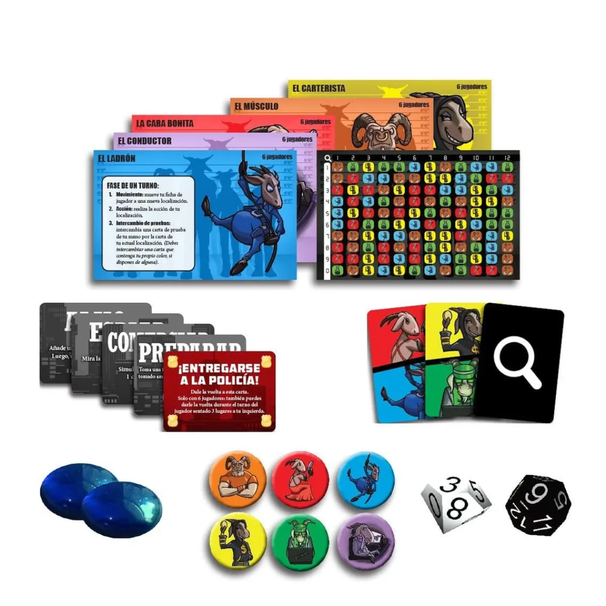 DEVIR Juegos Y Puzzles|Friki Zone*¡Cabritos! Juego De Mesa