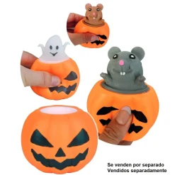 CIAO Disfraces|Halloween*Calabaza pequeña pop up con decoración (varios modelos)