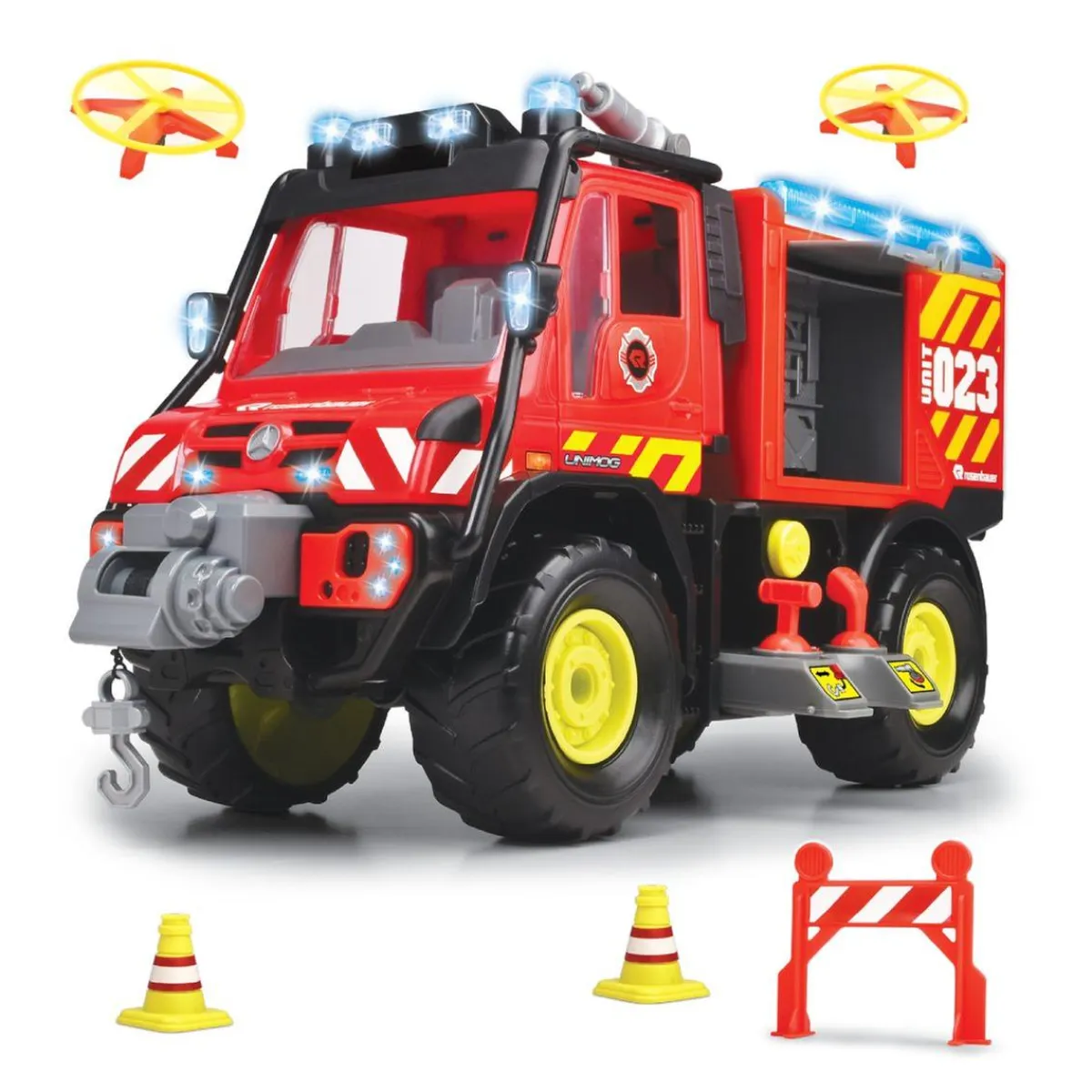 MOTOR & CO Vehículos Y Circuitos*Camión de Bomberos Interactivo