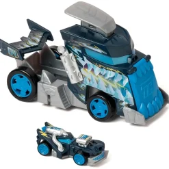 T-RACERS Vehículos Y Circuitos*Camión lanzador Mix N Race Ice ㅤ