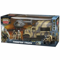 INVINCIBLE HEROS Figuras De Acción*Camión y helicóptero militares