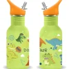 CLASSICS REVOLUTION, S.L. Material Escolar*Cantimplora acero inoxidable Dino Water Revolution 500 ml